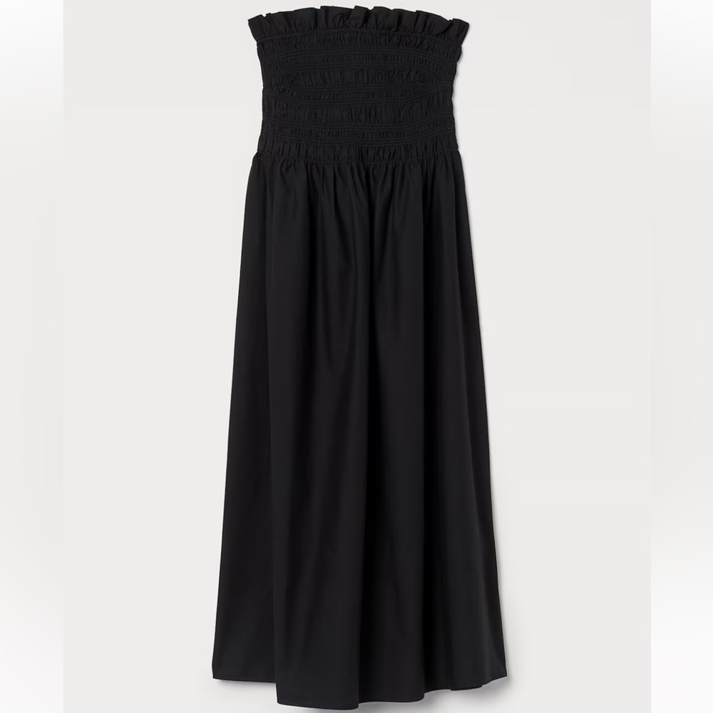 H&M Classic Black Maxi Skirt